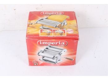 Imperia Pasta Maker Machine - Heavy Duty Stainless Steel W/ Easy Lock - SP150