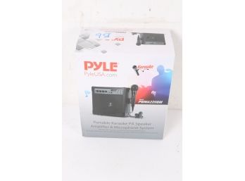 Pyle PWMA220BM Portable PA Speaker Amp & Mic System Bluetooth Streaming