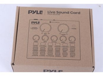 Pyle Bluetooth Mini Audio Podcast Mixer - Live Streaming For PC Computer IPhone