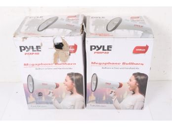 Pyle PMP40 Professional Megaphone/Bullhorn With Siren And Handheld Mic