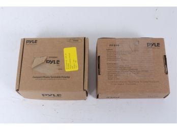 2 PYLE PRO PP999 Phono Turntable Pre-Amplifier