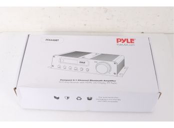 Pyle PFA540BT Wireless Bluetooth Home Audio Amplifier Black