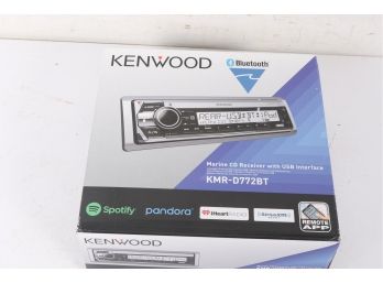 Kenwood KMR-D378BT Marine CD Receiver With Alexa, Bluetooth, Aux & USB Interface New 199.99 Retail