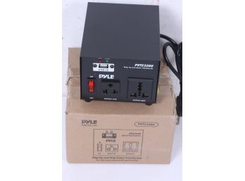 PYLE PVTC320U Step Up & Down Voltage Converter Transformer W/ USB Charging Port