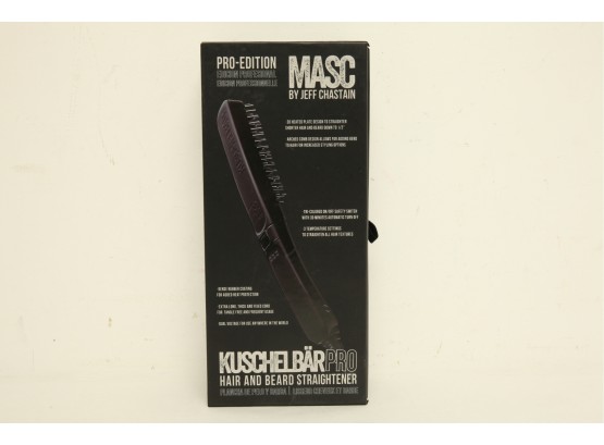 New Open Box~ Masc Pro Edition Kuschelbar Pro Hair & Beard Straightener