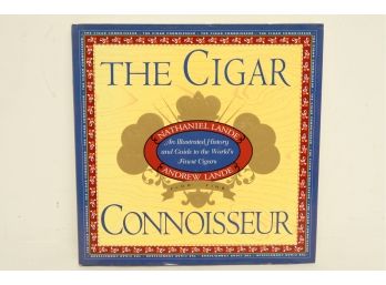 Vintage 'The Cigar Connoisseur' Hard Cover Book By Nathan & Andrew Lande