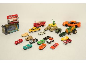 Vintage & Modern Car/Truck Lot: Matchbox, Hot Wheels, Tonka, Corgi Kermit The Frog & More!!