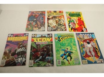 7 Miscellaneous DC Comics ~ Superman, Green Lantern & More