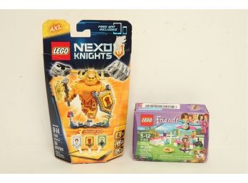 2 Lego Sets ~ Lego Nexo Knights: Merlock 2.0 & Lego Friends Puppy Pampering