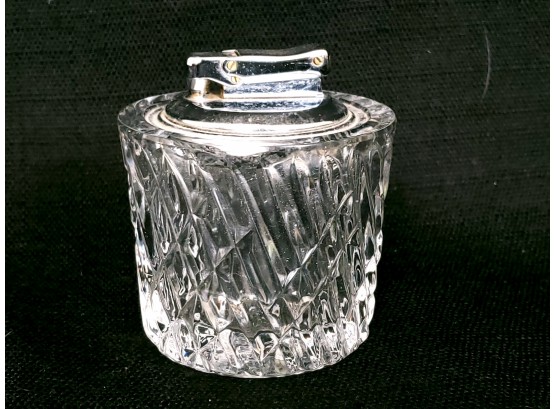 Calibri Lead Crystal Table Lighter Made In West Germany
