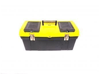 Large Stanley Toolbox Multicompartment With Lock Option Includes Mixed Tools