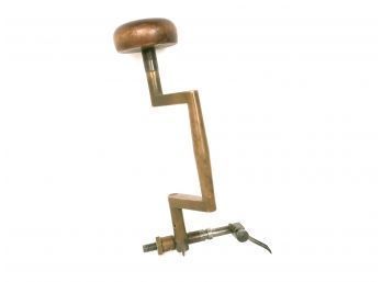 Antique Brass Hand Crank Circle Maker Tool