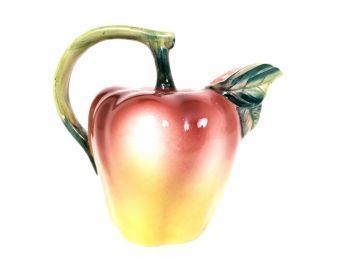 Vintage Lord &Taylor Apple Pitcher Made In Italy