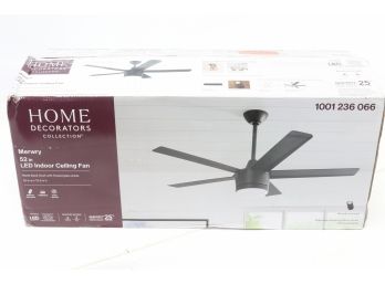 Home Decorators Collection Merwry LED 52' Indoor Ceiling Fan (Black)