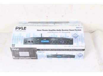 Pyle PDA7BU Home Theater Amplifier Audio Receiver Sound System With Bluetooth