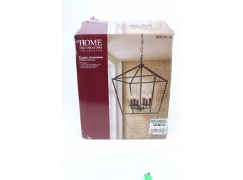 Home Decorators Collection Weyburn 6-Light Bronze Caged Chandelier New