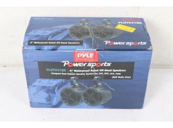 Pyle PLUTV41BK 4-Inch 800-Watt Waterproof Off-Road Speakers