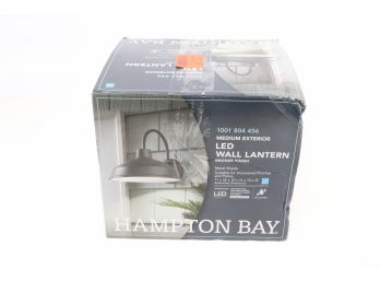 Hampton Bay Bronze Outdoor LED Wall Lantern Sconce New