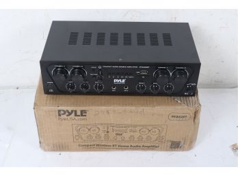 PYLE PTA42BT Compact Wireless 500w BT Home Audio Amplifier 4-ch