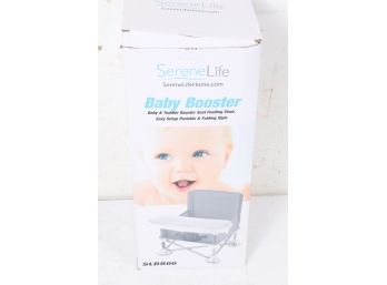SereneLife SLBS66 Baby Seat Booster High Chair Portable Seat W/ Safety Belt New
