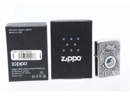 Joined Forces 24457 New Zippo Lighter