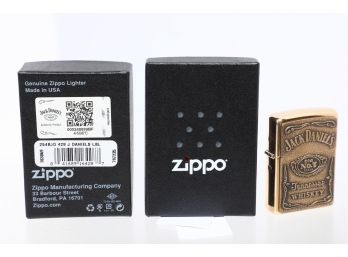 Jack Daniels 254BJD 46BFC New Zippo Lighter
