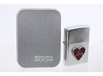 Elvis Heart 20242 New Zippo Lighter