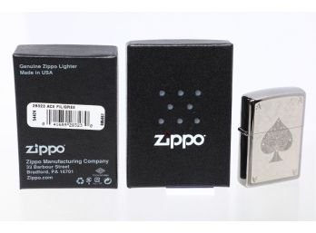 Ace Filigree 28323 New Zippo Lighter