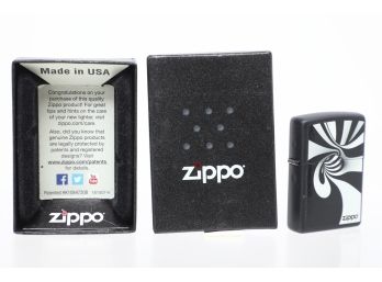 Black And White Zippo Lighter