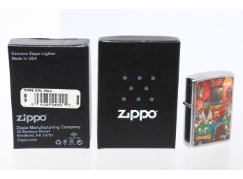 Animal Poker D11 Zippo Lighter
