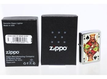 King Of Spades 28489 New Zippo Lighter