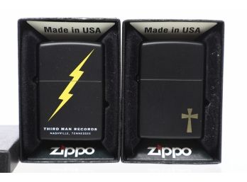 Cross Third Man Records Zippo Lighter Lot