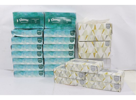 Large Group Of Kleenex Professional & Comfort Touch