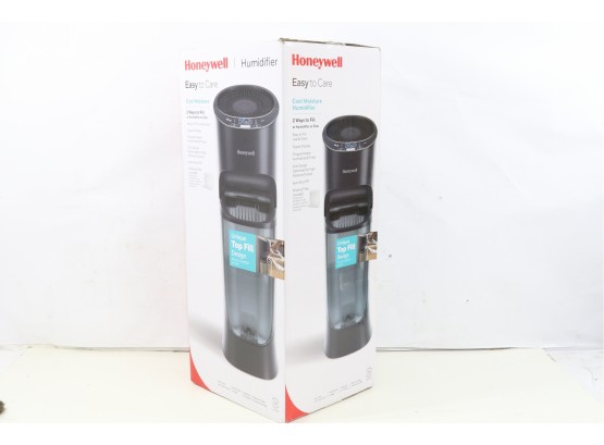 Honeywell Top Fill Tower Humidifier Digital Humidistat Black Cool Mist For Home