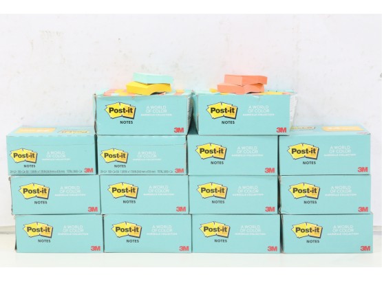 15 Post-it Notes, Marseille Collection, 1 3/8 In X 1 7/8 In 100 Sheets Pad24 Pads