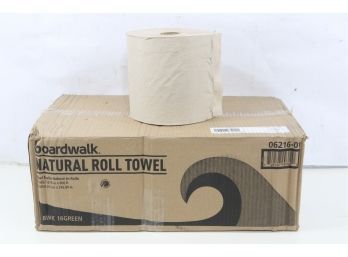 16 Rolls Of Boardwalk Green Universal Roll Towels Natural 8'x800ft