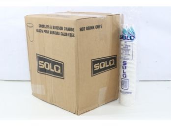 20 Bags Of Solo Cup Hot Paper Cups, 6oz, Polycoated, Jazz Design, 50/Bag