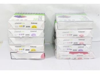 10 Reams Of Universal One Colored Paper, 92 Brightness, 8-1/2 X 11, White, 5,000 Sheets
