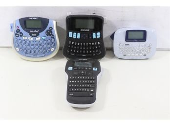 Group Of 4 Dymo & Brothers LetraTag Label Maker