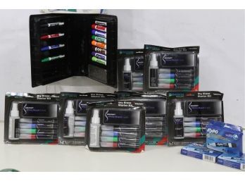 Large Group Of Expo Dry Eraser Kits & Markers