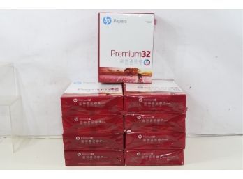9 Reams Of HP Printer Paper  8.5 X 11 Paper  Premium 32 Lb  1 Ream - 250 Sheets