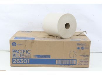 6 Rolls Of Envision Nonperforated Paper Towel Rolls 7 7/8 X 800ft Brown