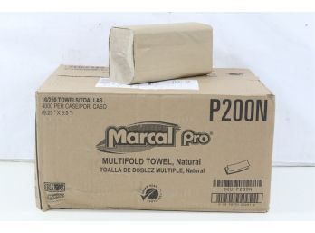 16 Marcal Pro 9 1/4 In. X 9 1/2 In. Paper Towel - Natural 250PK