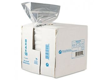 Inteplast Food & Poly Bag, 8-Quart, 0.68 Mil, 1000/Carton