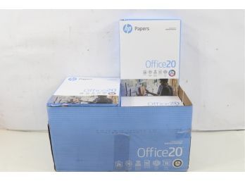 10 Reams Of HP Office20 8.5' X 11' Multipurpose Paper 20 Lb 92 Brightness