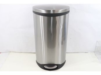 Safco Step-On Medical Receptacle 7.5gal Stainless Steel