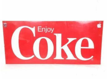 Large Coca Cola Coke Sign
