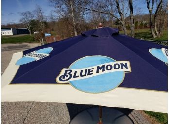 Blue Moon Beer Patio Umbrella