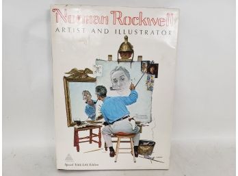 Large Special Time- Life Edition Norman Rockwell Artist And Illustrator Book