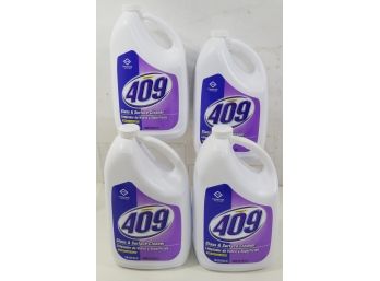 4 Gallons Of Formula 409 Window & Glass Cleaner Clean 128 Oz.